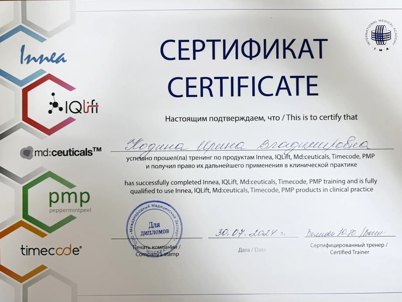 Кодина Ирина Владимировна